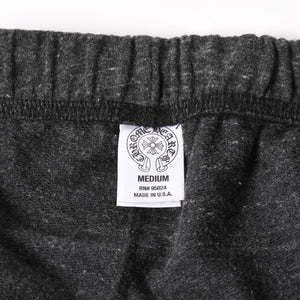 CHROME HEARTS Chrome Hearts Logo Sweatpants CH Logo BS Flare Scroll Label T Bar Dark Gray M Size Fleece Fabric Good Condition Used 4a004097