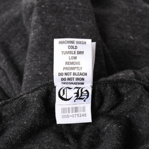 CHROME HEARTS Chrome Hearts Logo Sweatpants CH Logo BS Flare Scroll Label T Bar Dark Gray M Size Fleece Fabric Good Condition Used 4a004097