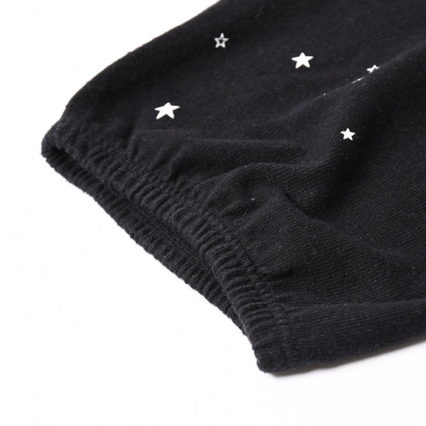 CHROME HEARTS クロムハーツ ホースシュー スタープリント スウェットパンツ CHクロス ドット柄 ブラック Mサイズ 美品 中古 4a004067