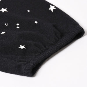 CHROME HEARTS クロムハーツ ホースシュー スタープリント スウェットパンツ CHクロス ドット柄 ブラック Mサイズ 美品 中古 4a004067