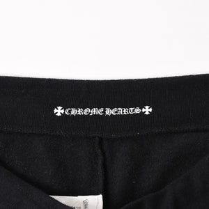 CHROME HEARTS クロムハーツ ホースシュー スタープリント スウェットパンツ CHクロス ドット柄 ブラック Mサイズ 美品 中古 4a004067