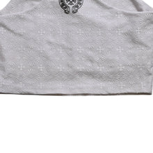 Load image into Gallery viewer, 極美品 CHROME HEARTS クロムハーツ リブタンクトップ ノースリーブ CHプラス CH総柄 ホースシュー 23ss グレー 中古 4a004116