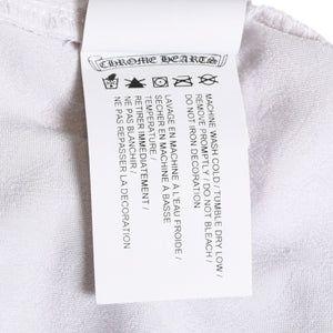 極美品 CHROME HEARTS クロムハーツ リブタンクトップ ノースリーブ CHプラス CH総柄 ホースシュー 23ss グレー 中古 4a004116