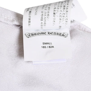 極美品 CHROME HEARTS クロムハーツ リブタンクトップ ノースリーブ CHプラス CH総柄 ホースシュー 23ss グレー 中古 4a004116