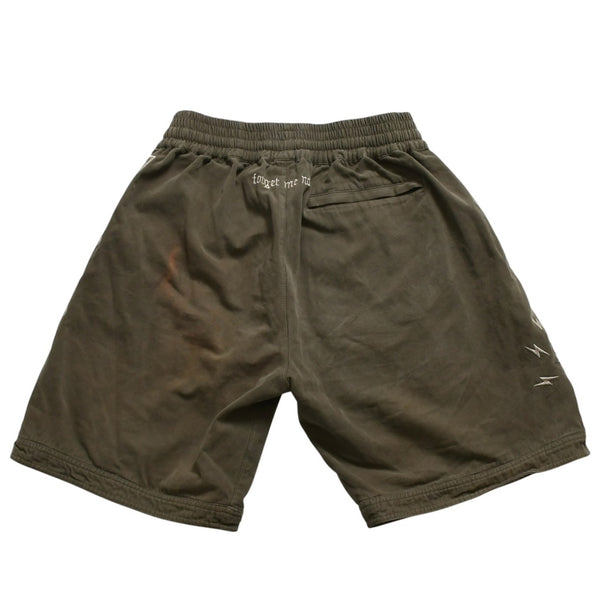MAYO Mayo Shorts Shorts FOREGET ME NOT THUNDER EMBROIDERY Khaki Embroidery Good Condition Used 4a004132