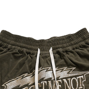 MAYO Mayo Shorts Shorts FOREGET ME NOT THUNDER EMBROIDERY Khaki Embroidery Good Condition Used 4a004132