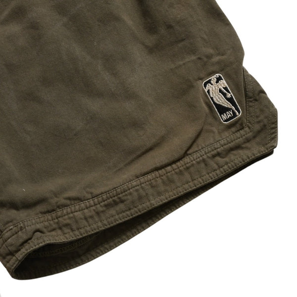 MAYO Mayo Shorts Shorts FOREGET ME NOT THUNDER EMBROIDERY Khaki Embroidery Good Condition Used 4a004132