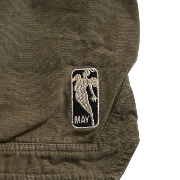 MAYO Mayo Shorts Shorts FOREGET ME NOT THUNDER EMBROIDERY Khaki Embroidery Good Condition Used 4a004132