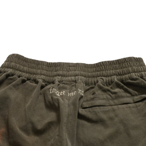 MAYO Mayo Shorts Shorts FOREGET ME NOT THUNDER EMBROIDERY Khaki Embroidery Good Condition Used 4a004132