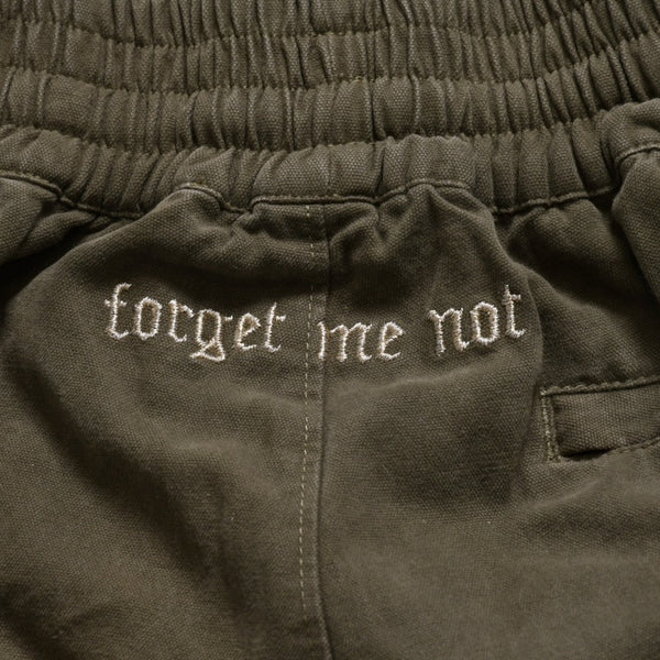 MAYO Mayo Shorts Shorts FOREGET ME NOT THUNDER EMBROIDERY Khaki Embroidery Good Condition Used 4a004132