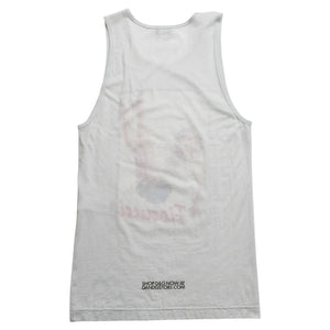 DOLCE&GABBANA Dolce &amp; Gabbana D&G Tank top shirt, printed, gray and blue, excellent condition, pre-owned, item number 4a004152