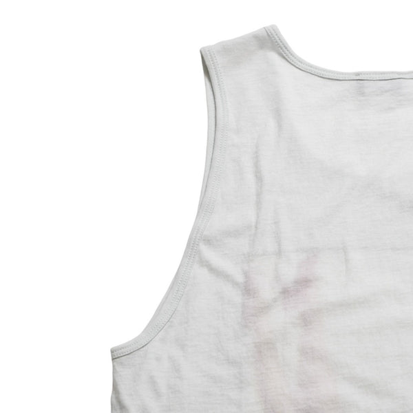 DOLCE&GABBANA Dolce &amp; Gabbana D&G Tank top shirt, printed, gray and blue, excellent condition, pre-owned, item number 4a004152