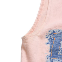 Load image into Gallery viewer, Christian Dior クリスチャンディオール デニムロゴ ノースリーブ タンクトップ ガリアーノ期 3P16155302 デニム サイズ36 美品 中古 4a004068