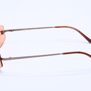 Very Good Condition CHANEL Rimless Sunglasses Eyewear 4002- c.124/22 Size 57□19 130 Here Mark Used 4a003986