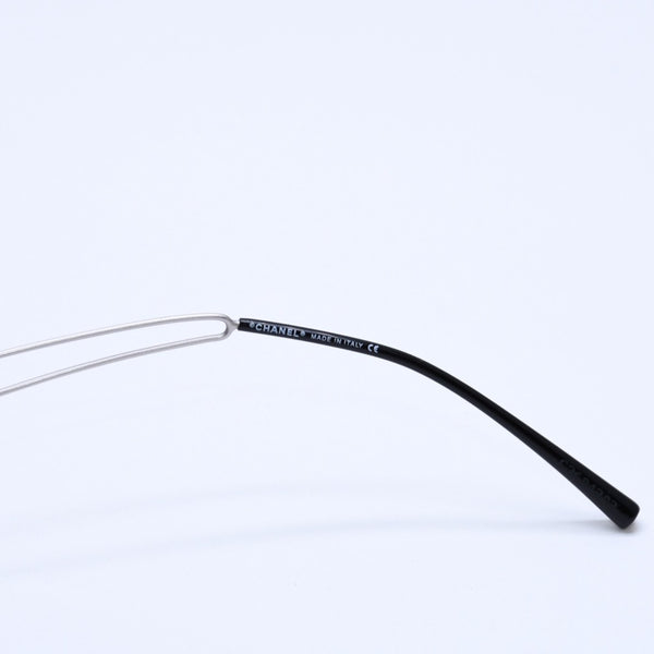 CHANEL シャネル サングラス アイウェア 5037 c.501/11 サイズ120 ココマーク ブラック シルバー 美品 中古 4a004050