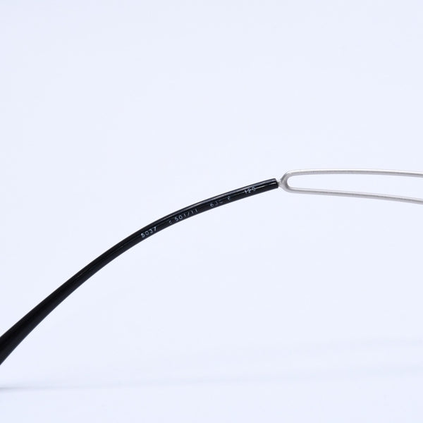 CHANEL シャネル サングラス アイウェア 5037 c.501/11 サイズ120 ココマーク ブラック シルバー 美品 中古 4a004050
