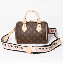 Like new LOUIS VUITTON Handbag M46234 Speedy Bandouliere 20 Brown Monogram Used 4a004074