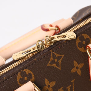 Like new LOUIS VUITTON Handbag M46234 Speedy Bandouliere 20 Brown Monogram Used 4a004074