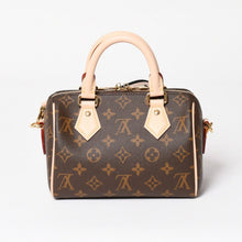 Load image into Gallery viewer, 新品同様 LOUIS VUITTON ルイヴィトン ハンドバッグ M46234 スピーディバンドリエール 20 ブラウン モノグラム 中古 4a004074