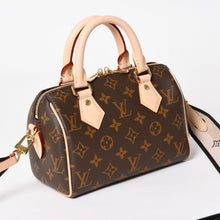 Load image into Gallery viewer, 新品同様 LOUIS VUITTON ルイヴィトン ハンドバッグ M46234 スピーディバンドリエール 20 ブラウン モノグラム 中古 4a004074