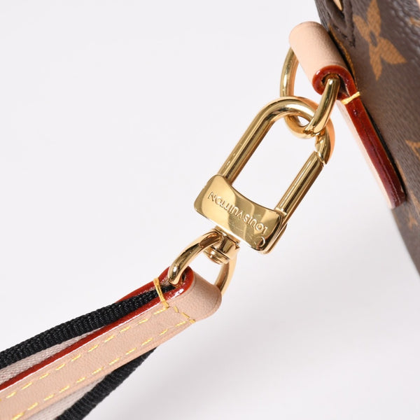 Like new LOUIS VUITTON Handbag M46234 Speedy Bandouliere 20 Brown Monogram Used 4a004074