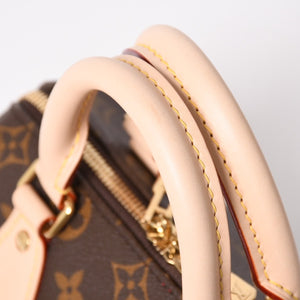 Like new LOUIS VUITTON Handbag M46234 Speedy Bandouliere 20 Brown Monogram Used 4a004074