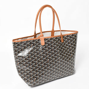 New and unused GOYARD Saint Louis PM bag tote bag STLCROPMLTY01CL03P brown PVC leather used 4a002824