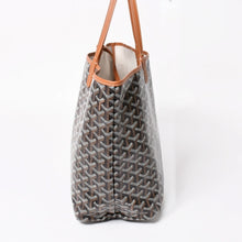 画像をギャラリービューアに読み込む, 新品未使用 GOYARD ゴヤール サンルイPM バッグ トートバッグ STLCROPMLTY01CL03P ブラウン PVC レザー 中古 4a002824