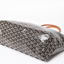 画像をギャラリービューアに読み込む, 新品未使用 GOYARD ゴヤール サンルイPM バッグ トートバッグ STLCROPMLTY01CL03P ブラウン PVC レザー 中古 4a002824