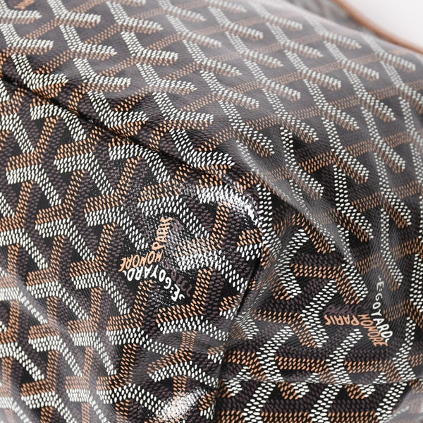 New and unused GOYARD Saint Louis PM bag tote bag STLCROPMLTY01CL03P brown PVC leather used 4a002824