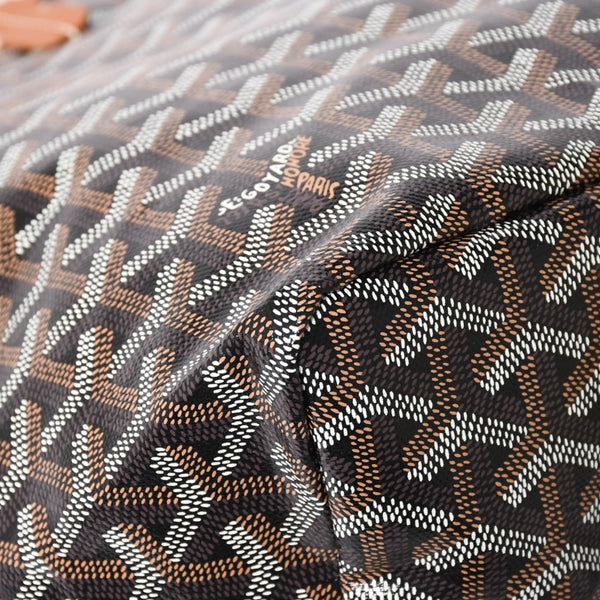 New and unused GOYARD Saint Louis PM bag tote bag STLCROPMLTY01CL03P brown PVC leather used 4a002824