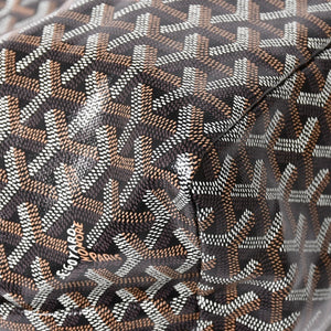 New and unused GOYARD Saint Louis PM bag tote bag STLCROPMLTY01CL03P brown PVC leather used 4a002824