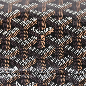 New and unused GOYARD Saint Louis PM bag tote bag STLCROPMLTY01CL03P brown PVC leather used 4a002824