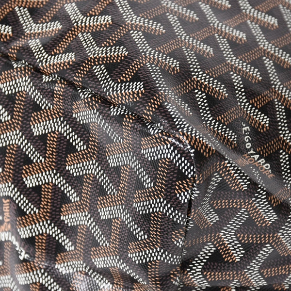 New and unused GOYARD Saint Louis PM bag tote bag STLCROPMLTY01CL01P black PVC leather used 4a002825