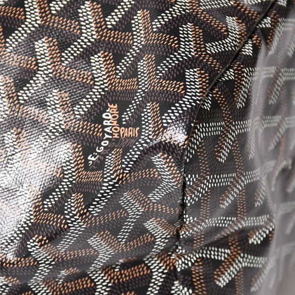 New and unused GOYARD Saint Louis PM bag tote bag STLCROPMLTY01CL01P black PVC leather used 4a002825