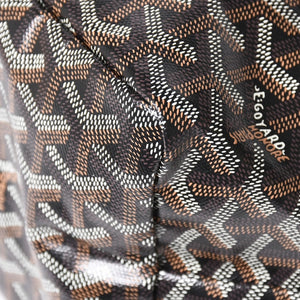 New and unused GOYARD Saint Louis PM bag tote bag STLCROPMLTY01CL01P black PVC leather used 4a002825