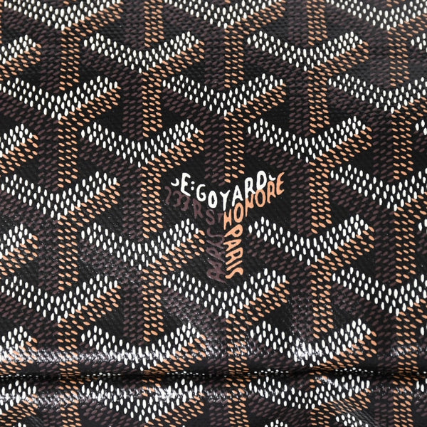 New and unused GOYARD Saint Louis PM bag tote bag STLCROPMLTY01CL01P black PVC leather used 4a002825