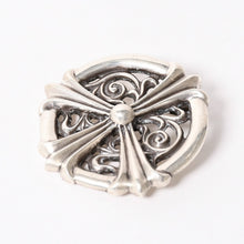 画像をギャラリービューアに読み込む, 極美品 CHROME HEARTS クロムハーツ ピースメダリオンペンダント ネックレス 87.9g シルバー925 中古 4a004090