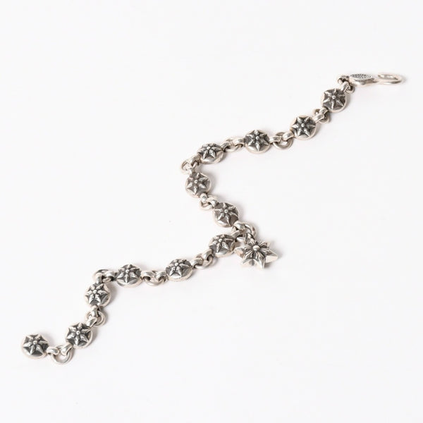 Very good condition CHROME HEARTS #1 Star Ball Bracelet Weight approx. 53.1g 1991/.925 stamp 12LINK Used 4a004089