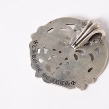 画像をギャラリービューアに読み込む, 極美品 CHROME HEARTS クロムハーツ ピースメダリオンペンダント ネックレス 87.9g シルバー925 中古 4a004090