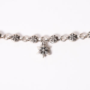 Very good condition CHROME HEARTS #1 Star Ball Bracelet Weight approx. 53.1g 1991/.925 stamp 12LINK Used 4a004089