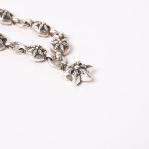 Very good condition CHROME HEARTS #1 Star Ball Bracelet Weight approx. 53.1g 1991/.925 stamp 12LINK Used 4a004089