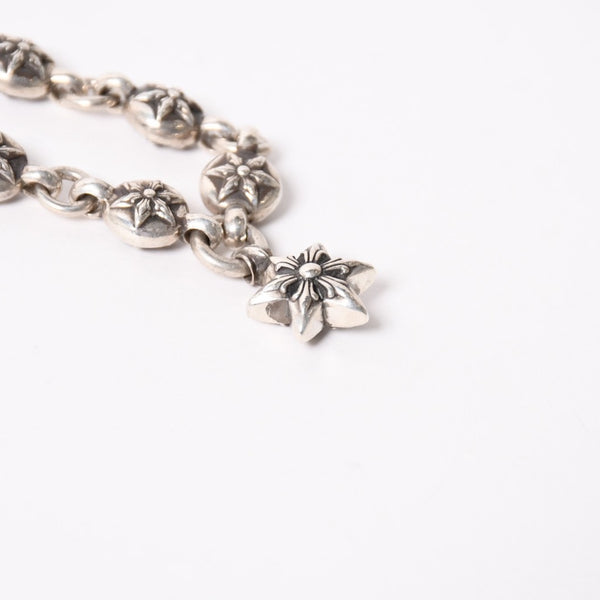 Very good condition CHROME HEARTS #1 Star Ball Bracelet Weight approx. 53.1g 1991/.925 stamp 12LINK Used 4a004089