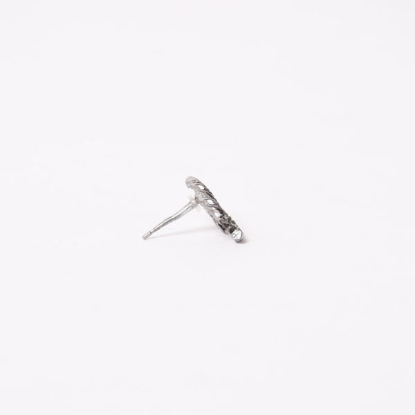 CHANEL Cocomark earrings accessories Weight approx. 2.39g B15B stamp Silver Metal For both ears Good condition Used 4a003122