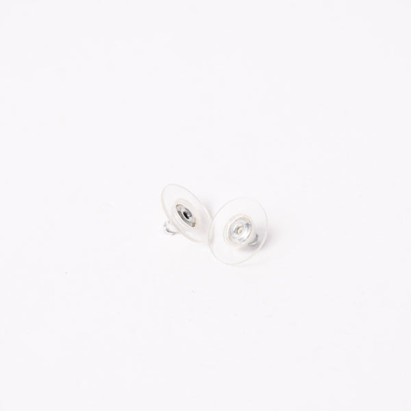 CHANEL Cocomark earrings accessories Weight approx. 2.39g B15B stamp Silver Metal For both ears Good condition Used 4a003122