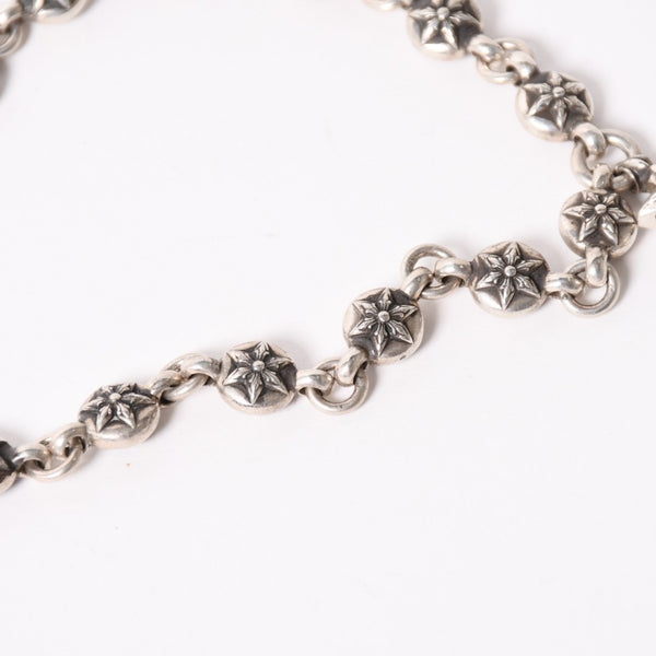 Very good condition CHROME HEARTS #1 Star Ball Bracelet Weight approx. 53.1g 1991/.925 stamp 12LINK Used 4a004089