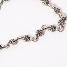 画像をギャラリービューアに読み込む, 極美品 CHROME HEARTS クロムハーツ #1 スターボール ブレスレット 重量約53.1g 1991/.925刻印 12LINK 中古 4a004089