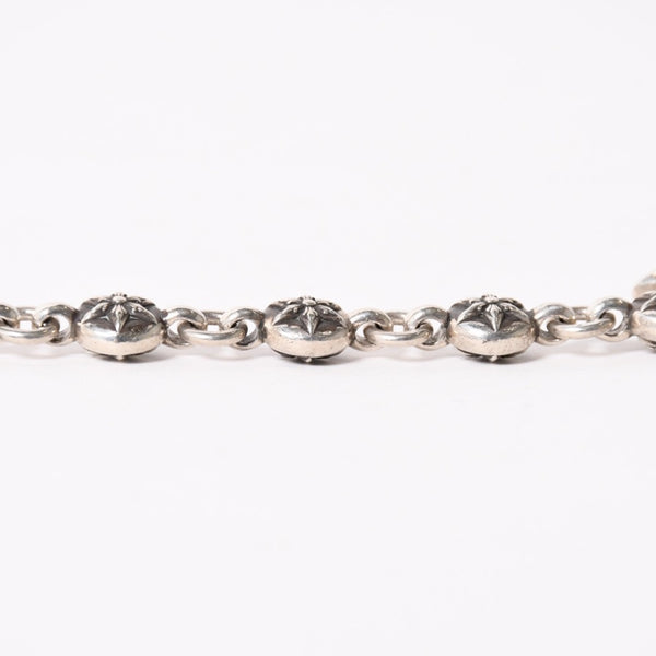 Very good condition CHROME HEARTS #1 Star Ball Bracelet Weight approx. 53.1g 1991/.925 stamp 12LINK Used 4a004089