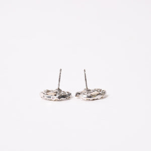 CHANEL シャネル ココマーク ピアス 重量約3.26g 05C刻印 メタル ラインストーン クリア シルバー 両耳用 美品 中古 4a003145