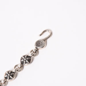 Very good condition CHROME HEARTS #1 Star Ball Bracelet Weight approx. 53.1g 1991/.925 stamp 12LINK Used 4a004089